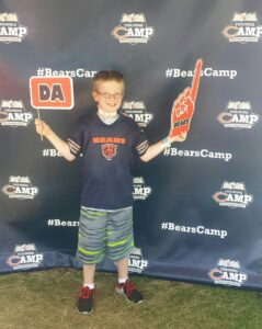 Tommy at Bounce Bash® Chicago Bears Training Camp